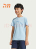 安踏儿童T恤男童短袖速干衣2025夏运动T女童跑步短袖T恤衫A52527116 实拍图