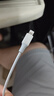 绿联【MFi认证不弹窗】适用苹果充电线Type-C数据线PD60/30/20W快充to Lightning闪电接口iPhone14手机 实拍图
