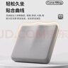 皮尔卡丹（pierrecardin）坐垫 人体工学记忆棉办公坐垫痔疮垫椅垫久坐神器学生屁股垫子灰 实拍图