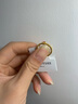 周六福彩宝碧玺黄金足金戒指生日礼物送女友J0212468 约1.93g 11号 实拍图