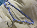 宜思家（YISIJIA）衣架家用挂衣无痕防滑晾衣架学生宿舍用防肩角晒衣撑凉大衣服架子 【防滑无痕不鼓包】浅蓝色 10个装 实拍图