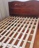 麦娅月实木床 胡桃木实木床中式双人床简约家用主卧婚床实木大床 胡桃木床+1柜+8cm环保棕垫 1500*2000mm框架款 实拍图