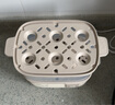 小熊（Bear）煮蛋器 蒸蛋器 小型多功能迷你电蒸锅单双层早餐神器鸡蛋羹一体机一人用ZDQ-D12R3 实拍图