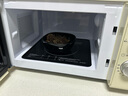 格兰仕（Galanz）【国家补贴】家用微波炉复古奶油风高颜值20L智能多功能一体机平板易清洁速热杀菌旋钮式小型KJ 【家庭优选】 实拍图