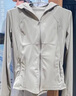 蕉下（beneunder）防晒衣女凉感修身AL11924短款辣妹防晒服女外套乌云灰XXL 实拍图