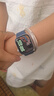 Apple/苹果 Watch Series 10 智能手表GPS款42毫米银色铝金属表壳丹宁色运动型表带M/L MX1K3CH/B 实拍图