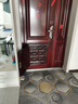 省之优通风防盗门防盗门 通风改装全国安装通风窗防盗门加装金刚纱通风窗改装通风门中门 55*60cm红木纹 实拍图