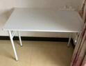 舒客艺家电脑桌台式折叠桌学生宿舍简易书桌家用学习桌办公写字桌小桌子 折叠桌100*50cm(加厚加固) 实拍图