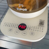 苏泊尔（SUPOR）1.8L大容量养生壶煮茶器煮茶壶316L不锈钢电水壶保温花茶壶烧水壶玻璃面板带滤网 SW-18YJ38 实拍图