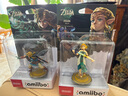 老任收藏家NS塞尔达amiibo手办荒野之息旷野弓箭四英杰王国之泪林克四贤者 王国林克+王国公主 实拍图