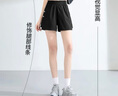 班尼路（Baleno）反光条运动短裤女2025年夏季新款户外跑步健身宽松透气百搭三分裤 实拍图