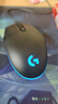 G102第二代游戏鼠标 RGB流光灯效鼠标 轻量化  游戏级8000DPI传感器 黑色 200-8000DPI 实拍图