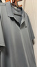 安踏冰丝速干polo衫短袖男t恤2026年夏季款休闲运动男士薄款健身服 8113-3男装灰【冰丝速干】 4XL (195) 适合200-220斤 实拍图