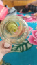 【京东物流】水杯冰霸吸管杯高颜值学生茶水分离大容量杯子 肚肚杯1个-浅绿色 实拍图