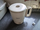 美的（Midea）便携烧水壶电水壶折叠电热水壶 旅行出差电热水杯 0.7L无缝304不锈钢泡面杯 618提前抢 SH07S104 实拍图