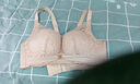 浪莎内衣女蕾丝花边聚拢无钢圈文胸收副乳调整型上托胸罩  32/AB通杯 实拍图