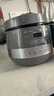 美的（Midea）【国家补贴】0涂层精钢厚釜电压力锅5L双胆全自动智能预约家用煲汤煮饭电饭煲C5856G高压锅4-6人 实拍图