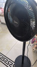美的（Midea）【超级单品】七叶轻音立式电风扇家用柔风落地扇台式桌面小型风扇大风量节能摇头宿舍电扇 SAF30AB 实拍图