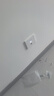 普联（TP-LINK） 全屋WiFi6套装无线AP面板网络覆盖ac+ap智能组网86型分布式墙壁POE路由器 全千兆(4个面板+5口路由)【优雅白】 【AX1500M双频 易展Mesh】 实拍图