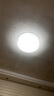 雷士（NVC）LED吸顶灯 轻奢高端卧室书房餐厅包安装绚丽光效透光圆形灯饰 实拍图
