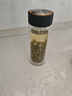 富光男女士双层玻璃杯 高硼硅玻璃304茶隔水杯子 带茶隔泡茶杯500ml 实拍图