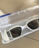 美津浓（MIZUNO）泳镜男高清大框防水防雾近视眼镜女专业防漏不勒游泳装备B60白600 实拍图