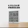 杜克温湿度计室内时钟wifi智联家用数显电子可贴可立TH3 香槟金 实拍图