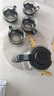 【京东物流】茶壶套装整套茶具大容量玻璃茶杯带滤网耐高温泡茶具 1000ML一壶+四杯套装 实拍图