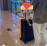 地平线8号（LEVEL8）行李箱 男女28英寸大容量宽拉杆万向轮大旅行家PC拉杆箱 黄黑拼色 实拍图