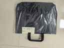 得力(deli)大容量商务会议包文件包 高档手提袋拉链袋 便携商务文件资料包公文包 黑   实拍图