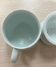 昌南景德镇陶瓷 茶杯带盖茶水分离过滤泡茶杯办公杯商务长辈礼品礼物 实拍图