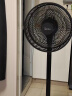 美的（Midea）【超级单品】七叶轻音立式电风扇家用柔风落地扇台式桌面小型风扇大风量节能摇头宿舍电扇 SAF30AB 实拍图