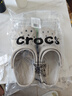 crocs卡骆驰洞洞鞋贝雅男鞋女鞋轻便耐磨一脚蹬拖鞋休闲鞋|10126 卵石色-2V3 37 /38(230mm) 实拍图