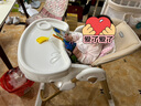 哈卡达（HAGADAY）婴儿餐椅儿童多功能宝宝折叠餐椅便携吃饭桌椅座椅 升级款-星空白pro 实拍图