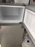 奥克斯小冰箱家用小型迷你冷藏冷冻两用出租房宿舍用节能省电寝室办公室电冰箱 【全国联保】42A156D银【节能省电】 实拍图