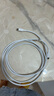 华为（HUAWEI）6A数据线充电线 USBType-C转USBType-C/线长1.8m/高品质线芯原装 白色CC800 实拍图