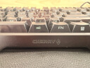 CHERRY樱桃 MX3.0S机械键盘 游戏键盘 电竞键盘 办公电脑键盘 侧刻键帽 合金外壳 樱桃无钢结构 黑色红轴 实拍图