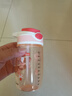 乐扣乐扣（LOCK&LOCK）儿童吸管杯学生水杯tritan材质手拎户外上学便携运动杯400ml红色 实拍图