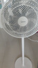 美的（Midea）【品质推荐】七叶轻音柔风电风扇/家用省电落地扇/台式电扇/广角摇头节能宿舍小型风扇 SAE35CA 实拍图