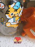 乐扣乐扣儿童水杯3-6岁幼儿园宝宝吸管杯小学生水壶上学专用直饮喝水杯子 实拍图