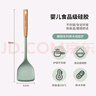 康巴赫（KBH）硅胶锅铲家用炒菜铲子耐高温食品级不粘锅专用铲子 榉木手柄 实拍图