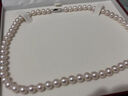 阮仕s925银淡水珍珠项链菁华珍珠颈链锁骨链自戴女送妈妈婆婆礼物珠宝 6.3-7.3mm/43cm 实拍图