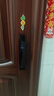 MOORGEN摩根智能门锁全自动掌静脉指纹锁大屏可视哨兵猫眼人脸识别 T11 T11PRO云母黑（掌静脉+3D人脸+指纹+施华洛世奇水晶） 实拍图