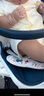 贝瑞加（Babyprints）婴儿衣服2件装新生儿连体衣短袖宝宝哈衣纯棉薄款爬服 白黄80 实拍图
