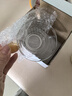 宏正盈 茶隔过滤网茶叶滤网器透明玻璃茶漏茶道配件公道杯泡茶器漏斗 黄把龙头茶漏 实拍图