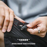 马登工装城市轻户外尼龙轻量短裤山系机能速干褶皱肌理感五分中裤男夏 灰色 L 实拍图