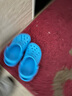 CROCS卡骆驰贝雅儿童洞洞鞋男女童户外包头沙滩鞋拖鞋/207013/207012 海蓝-456 26 (155mm) 实拍图