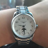 浪琴（LONGINES）瑞士手表 名匠系列自动机械男表四针月相防水男士手表 送男友礼物 L2.909.4.78.6银盘数字40MM 实拍图