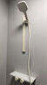 JVTO官方简易花洒套装无顶喷分体式可升降全铜小空间浴室家用淋浴花洒 K006枪灰色（冷热款） 实拍图