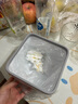 佳帮手车载桌面垃圾桶2.4L无盖家用客厅梳妆台垃圾收纳桶网红轻奢白色 实拍图